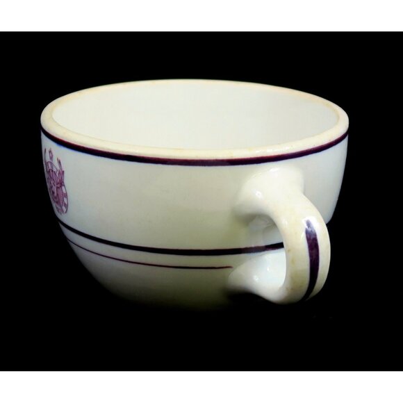 Elks Lodge #427 Ironstone Coffee Cup BPOE Wichita KS Vintage Restaurant Ware - Picture 3 of 7